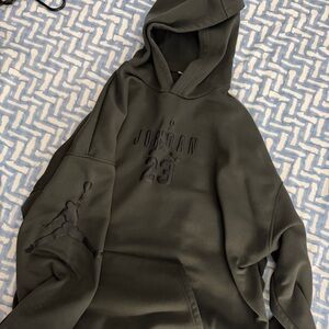 Jordan Men's Gray Hoodie